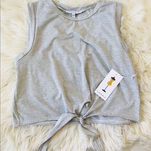 •NEW• CROP TOP WITH STRIPES